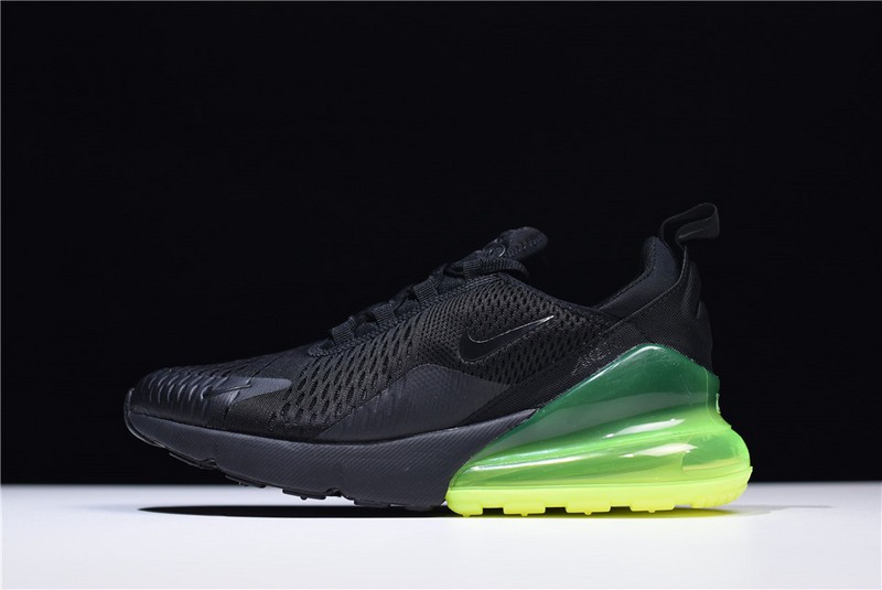 Nike Air Max 270 Black Volt Green Neon  AH8050-011