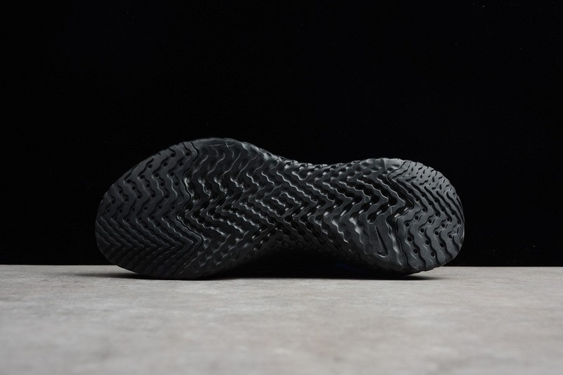 NIKE EPIC REACT FLYKNIT BLACK RACER BLUE AQ0067-004