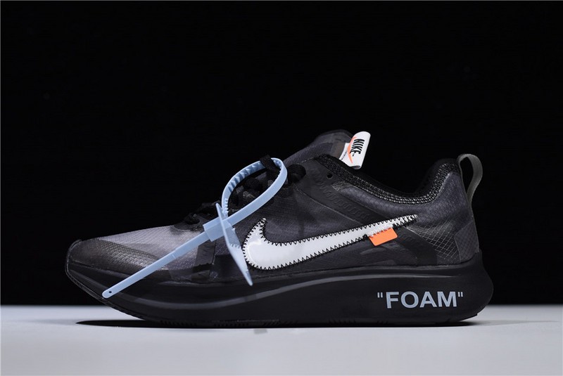 Off-White x Nike Zoom Fly SP Black  AJ4588-001