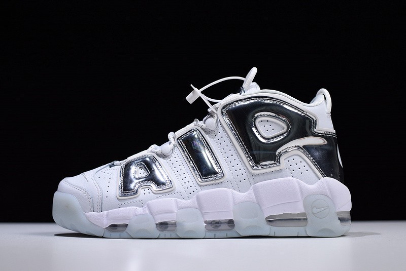 Nike Air More Uptempo White Chrome Blue Tint 917593-100