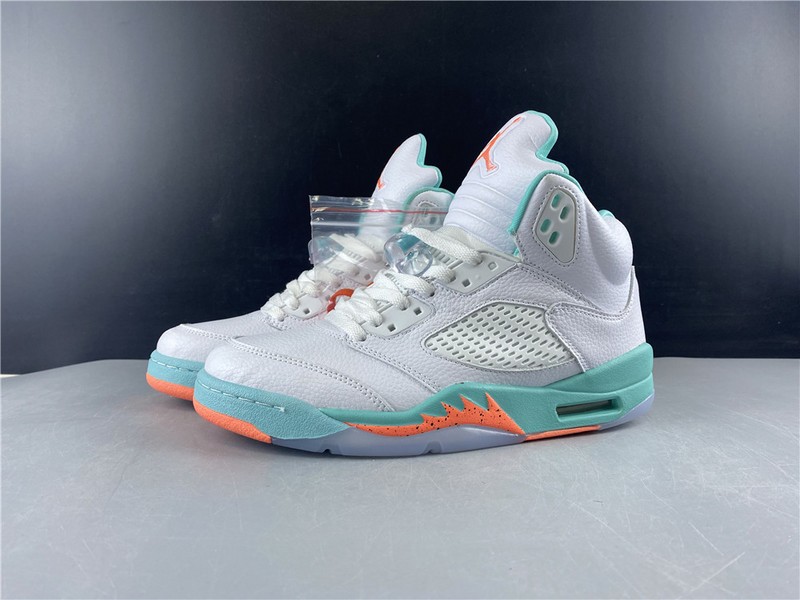 Air Jordan 5 Retro  'Light Aqua' 440892-100