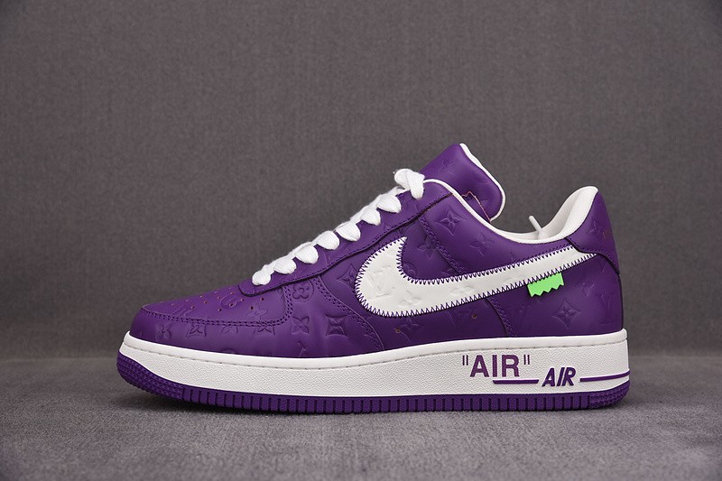 Nike Low Air Force 1 x LV purple