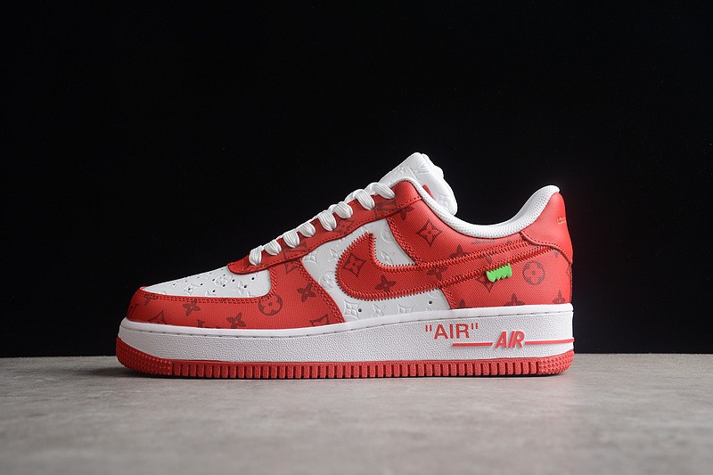 NIKE LOW AIR FORCE 1 X LV red white