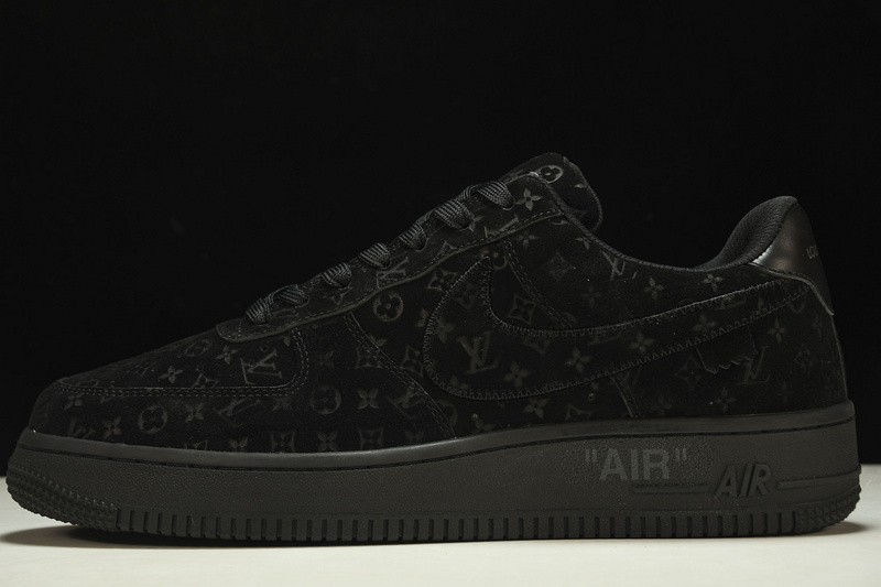 NIKE LOW AIR FORCE 1 X LV full black
