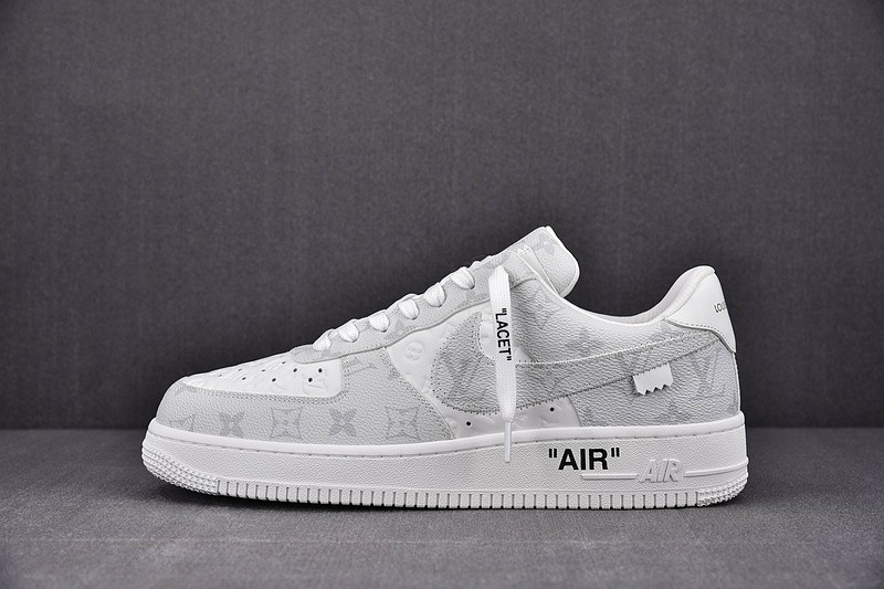 NIKE LOW AIR FORCE 1 X LV grey WHITE