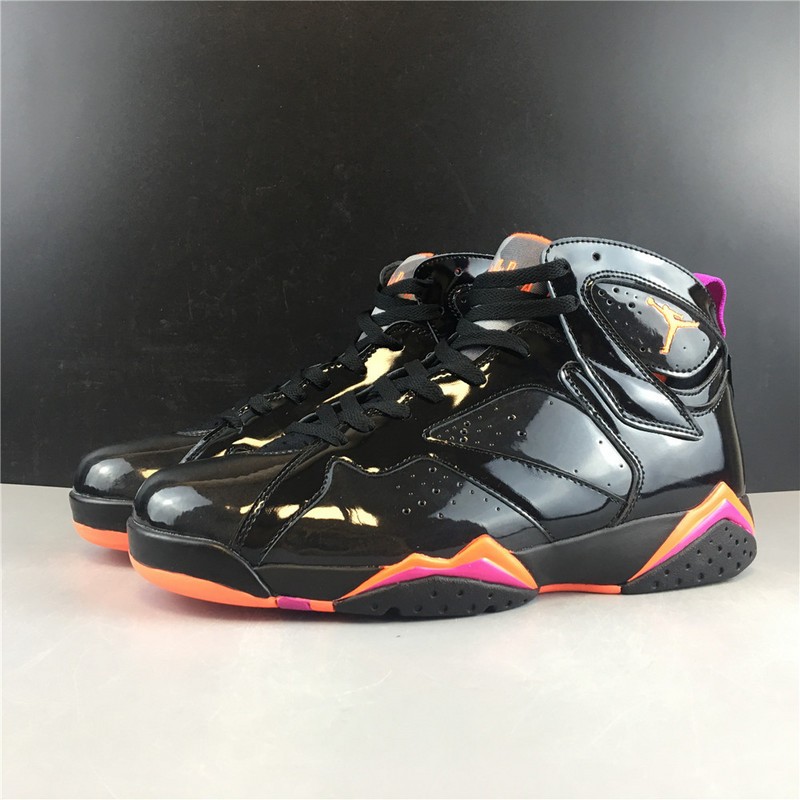 Air Jordan 7 Retro Black Patent Leather 313358-006