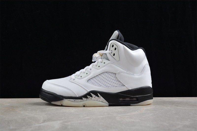 Air Jordan 5 Retro 'White Black' DD0587-110