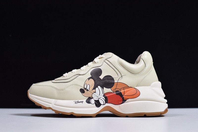 G*u*i* Disney x Rhyton Vintage Trainer Sneaker 498916 A9L00 9522