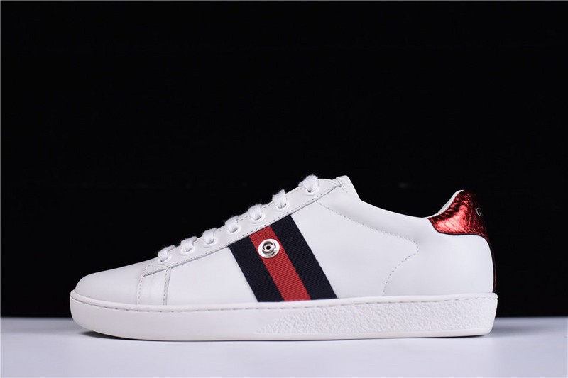 G*u*i* Ace Embroidered Low-Top Sneaker womens 6951103-5618