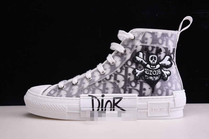 B23 Oblique High Top Sneakers white T004801-1070