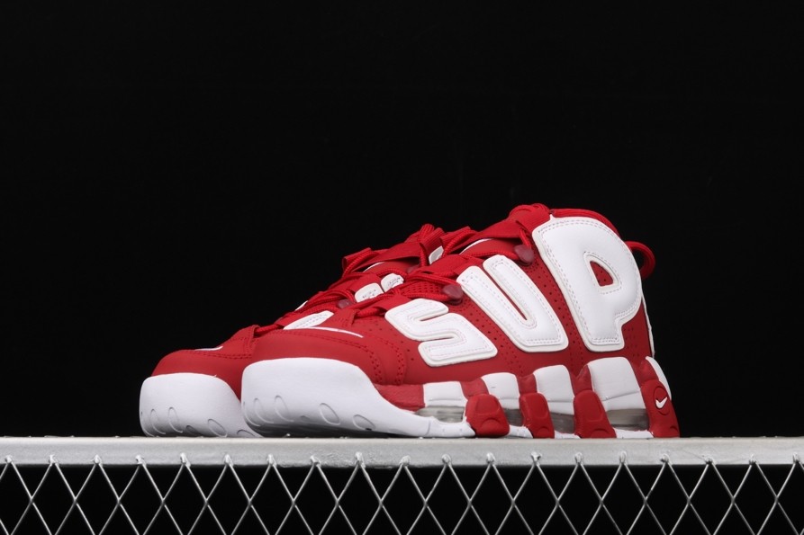 S*p*e x Nike Air More Uptempo Varsity Red/White 902290-600