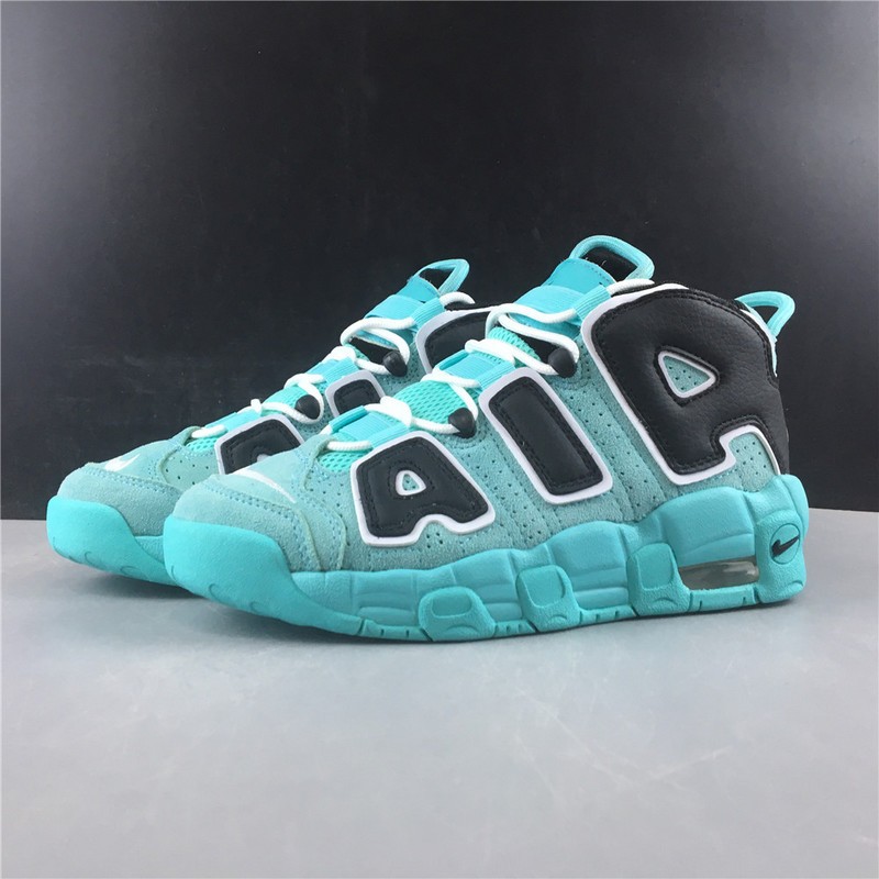 NIke air More Uptempo GS 'Light Aqua' 415082-403