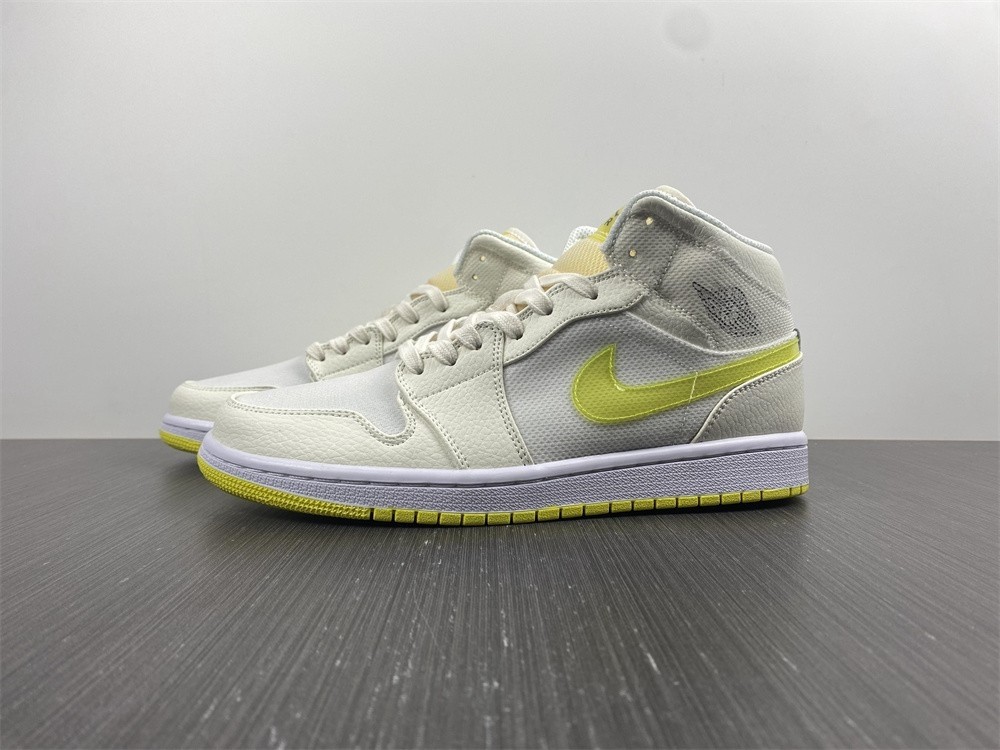 Air Jordan 1 Mid SE Voltage Yellow (W) - DB2822-107