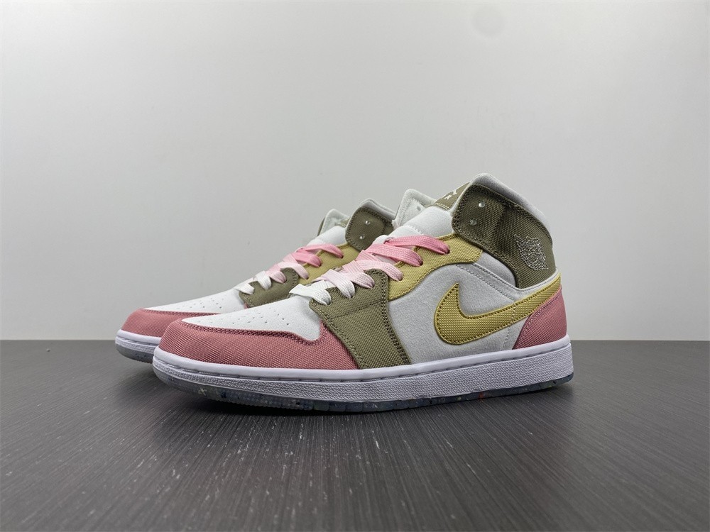Air Jordan 1 Mid SE GS Pastel Grind DJ0338-100
