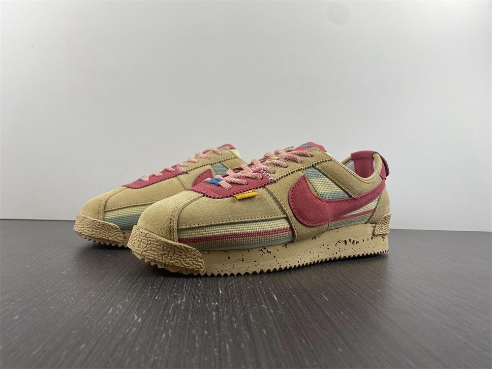 Union x Nike Cortez Tan Pink DR1413-200