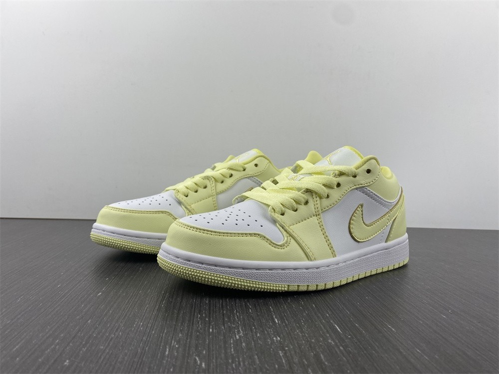 Air Jordan 1 Low "White/Lemonade" DC0774-007