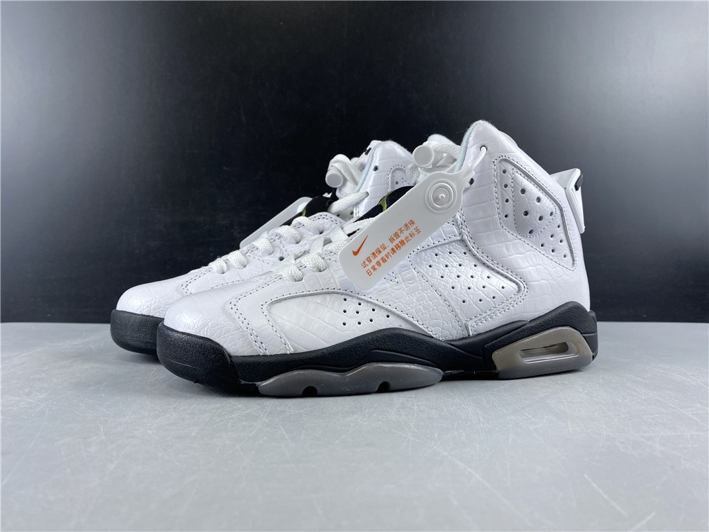 Jordan 6 Retro Alligator (GS) - 384665-110