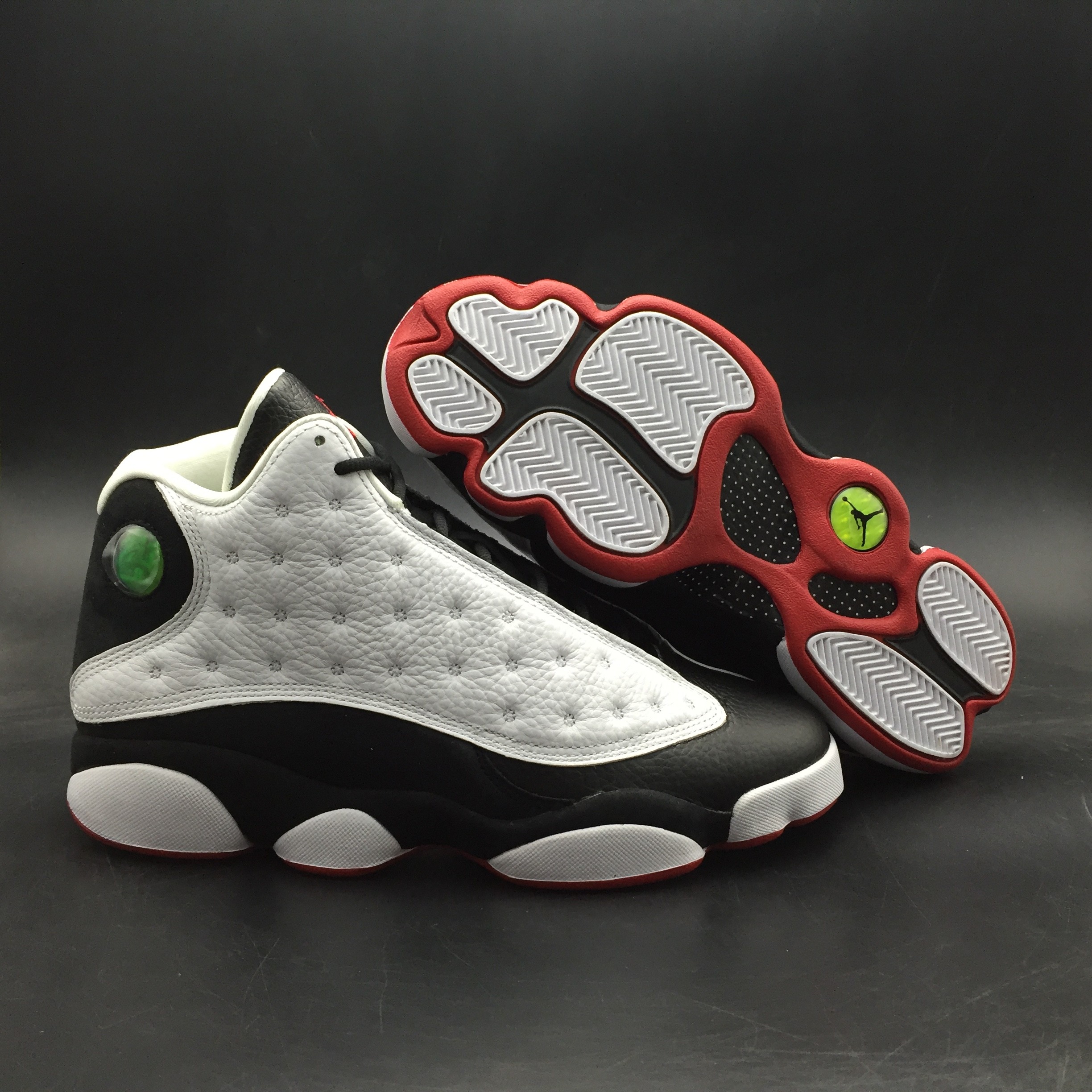 Air Jordan 13 Retro "HE GOT GAME" white/ black-true red  309259-104