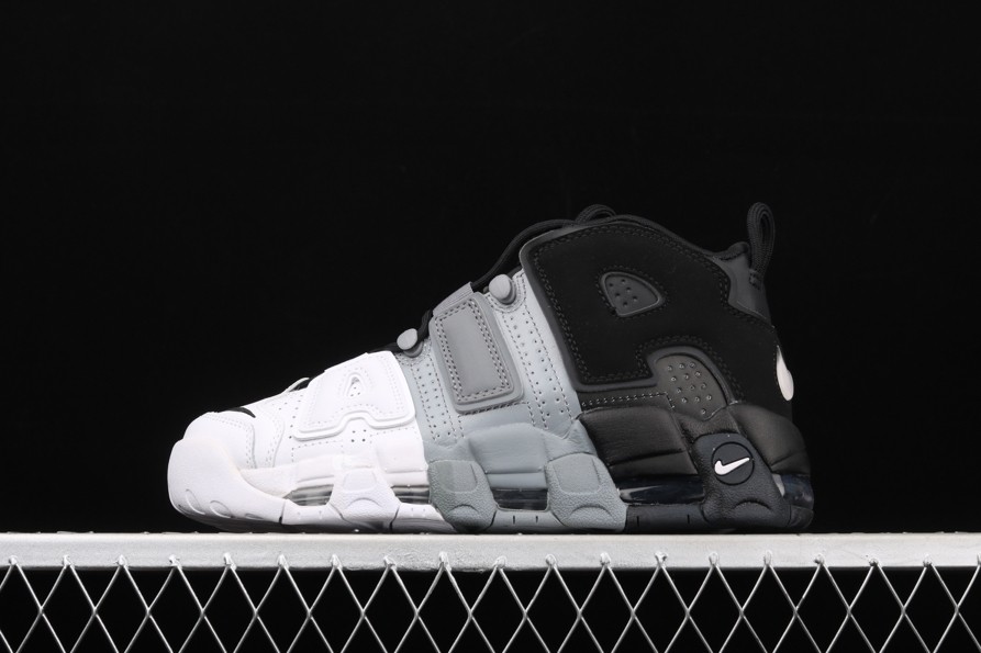 Nike Air More Uptempo “Tri-Color” black-Grey-White  921948-002
