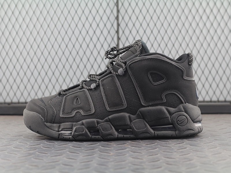 Nike Air More Uptempo Triple Black 414962-004