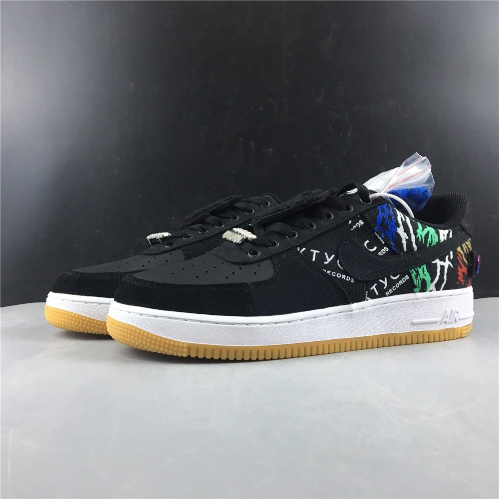 Travis Scott x Nike Air Force 1 Astroworld Black CN2405 901