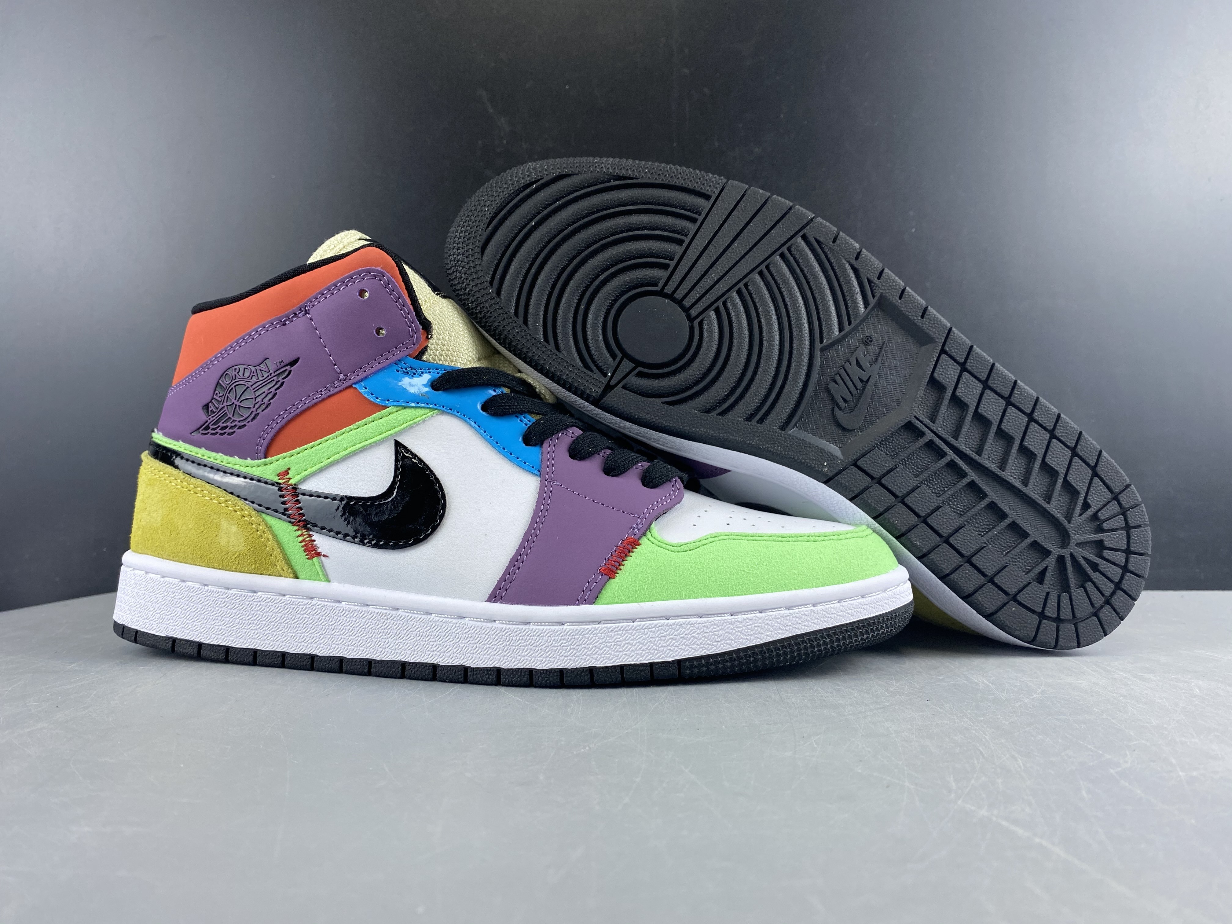 Air Jordan 1 Mid SE Multi-Color CW1140-100
