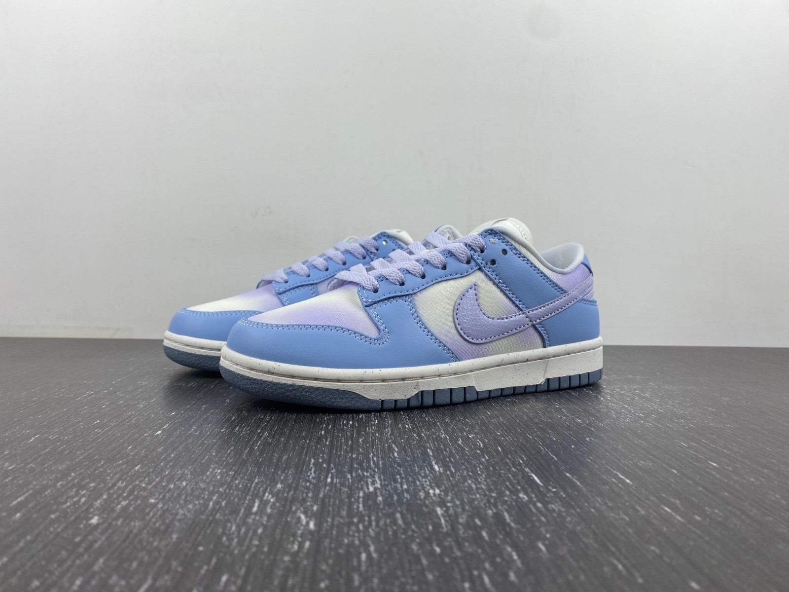 Nike Dunk Low Blue Canvas Womens | FN0323-400