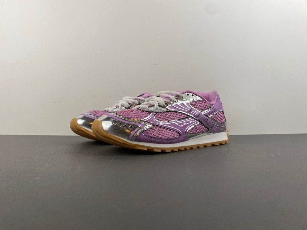 Bo*te*ga Ve*ne*ta Wmns Orbit Sneaker Gloss Silver 755915 V2X40 6151