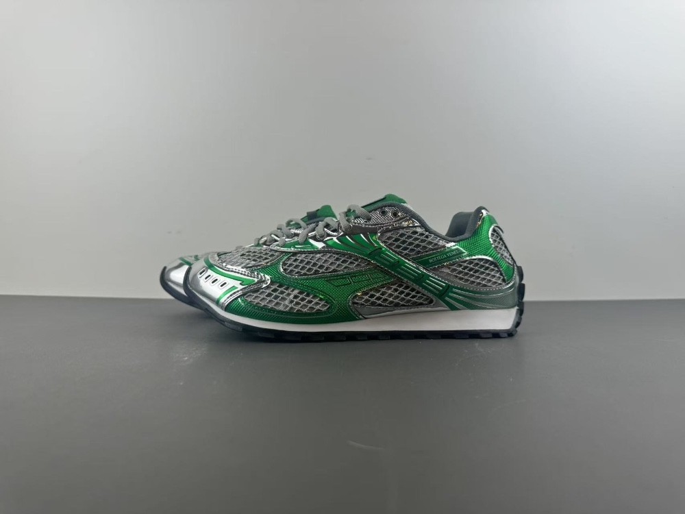 Bo*te*ga Ve*ne*ta Orbit Sneaker 'Silver Parakeet' 741357 V2X40 1428